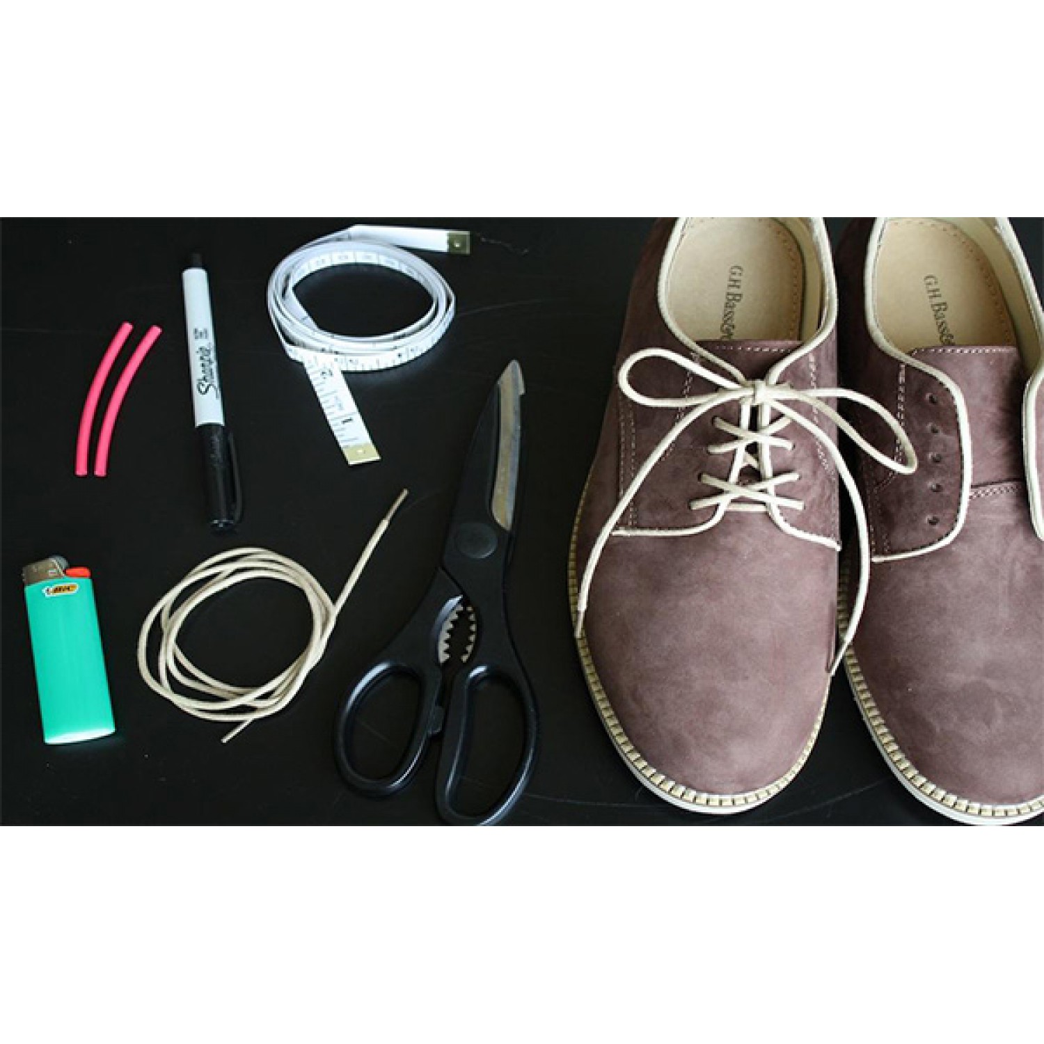  Прекалено дълги връзки за обувки - как да ги скъсим                      