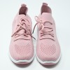 Летни обувки на платформа розови