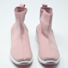 Летни ботушки тип чорап розови