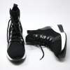Спортни ботушки на платформа 0130 черни