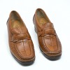 Обувки естествена кожа FLK04 кафяв