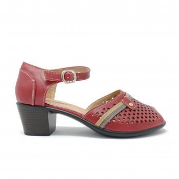 Дамски обувки 7206 d.red